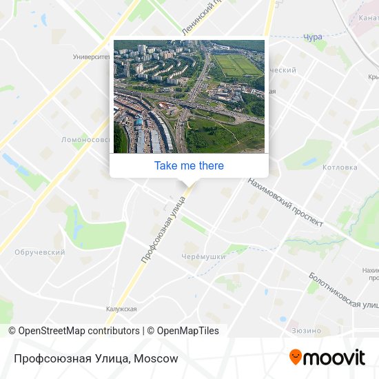 Профсоюзная Улица map