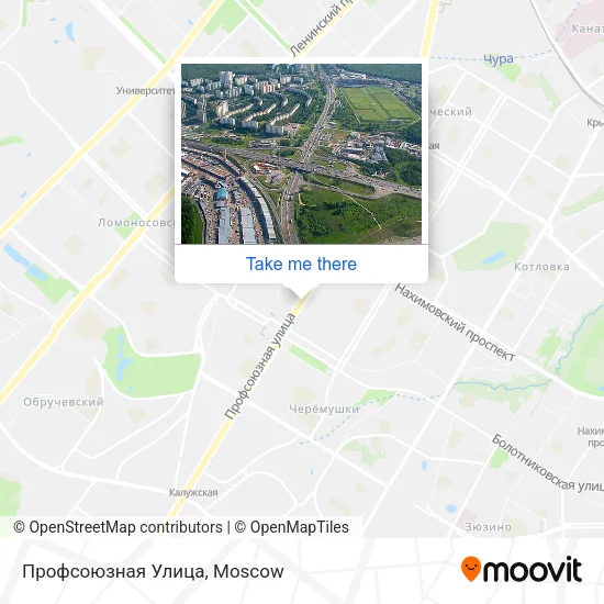 Профсоюзная Улица map