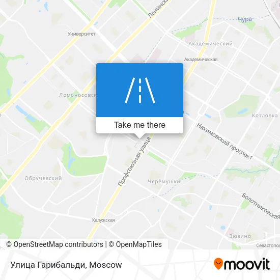 Улица Гарибальди map