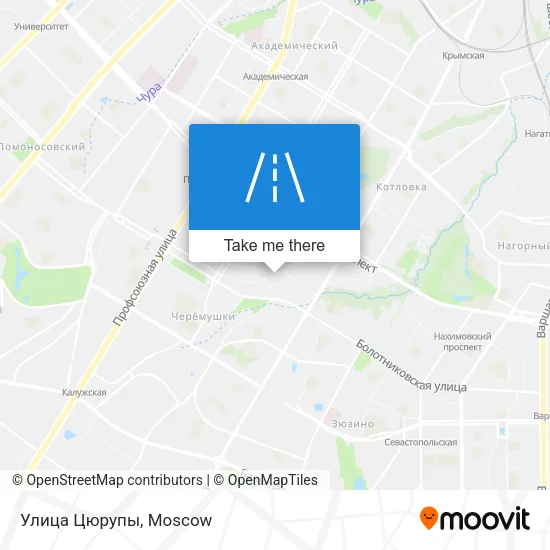 Улица Цюрупы map