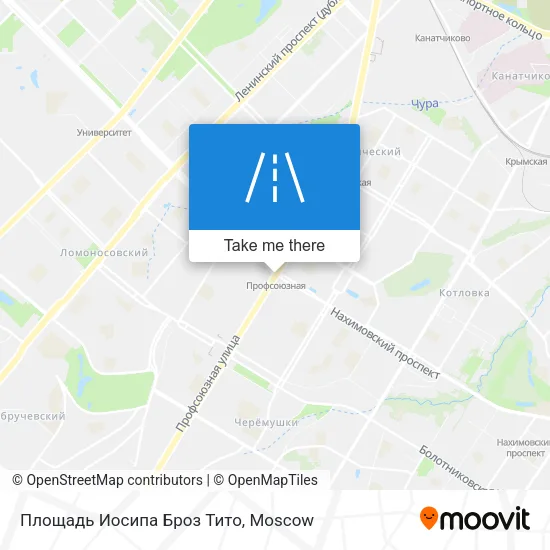 Площадь Иосипа Броз Тито map