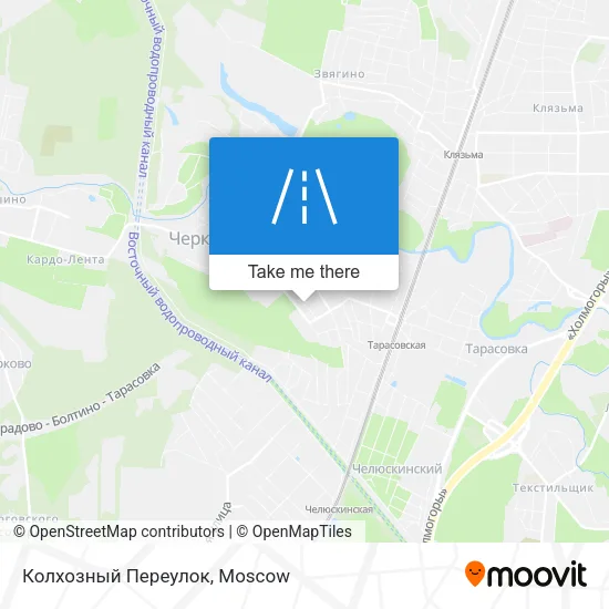 Колхозный Переулок map