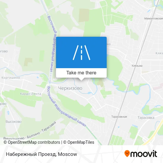 Набережный Проезд map