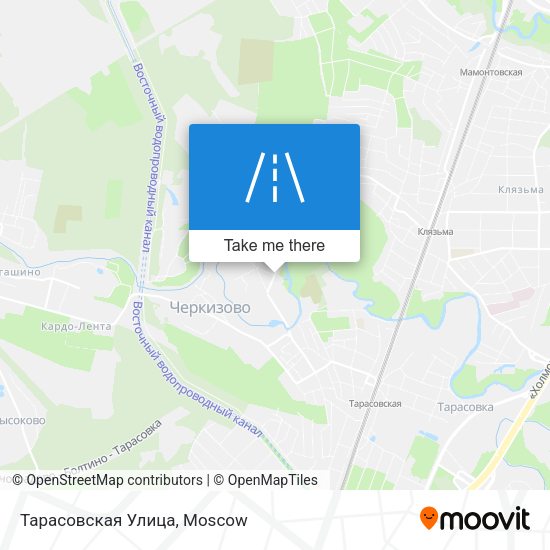 Тарасовская Улица map