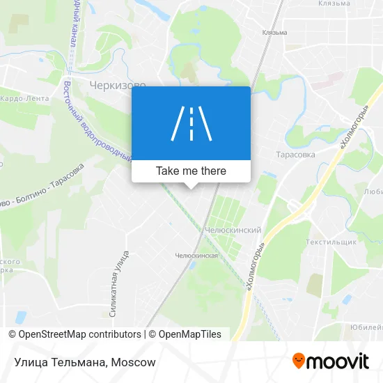 Улица Тельмана map