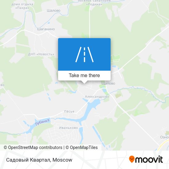 Садовый Квартал map