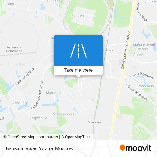 Барышевская Улица map