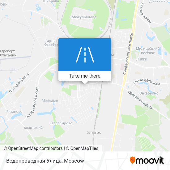 Водопроводная Улица map