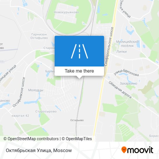 Октябрьская Улица map
