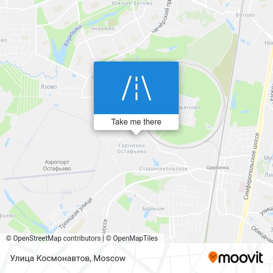 Улица Космонавтов map