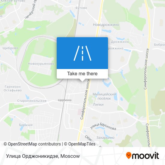 Улица Орджоникидзе map
