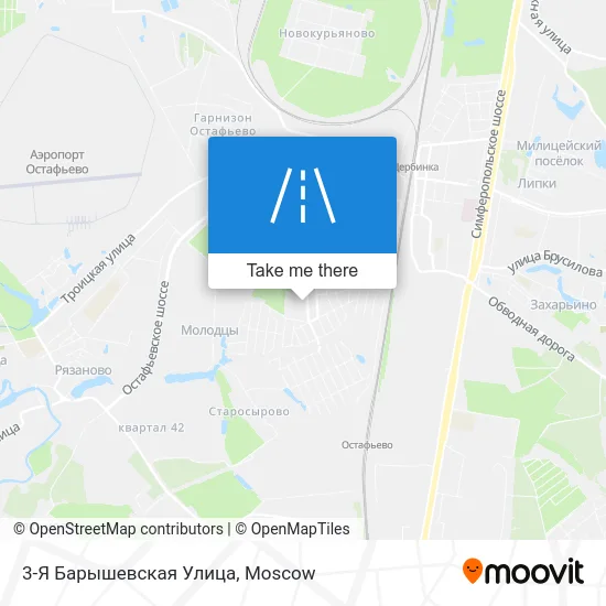 3-Я Барышевская Улица map