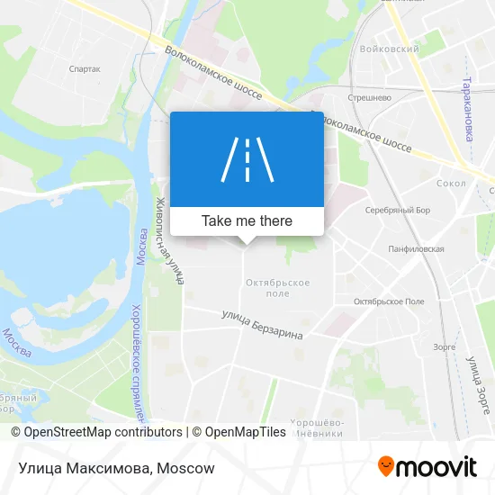 Улица Максимова map