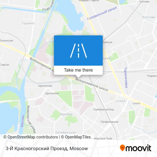 3-Й Красногорский Проезд map