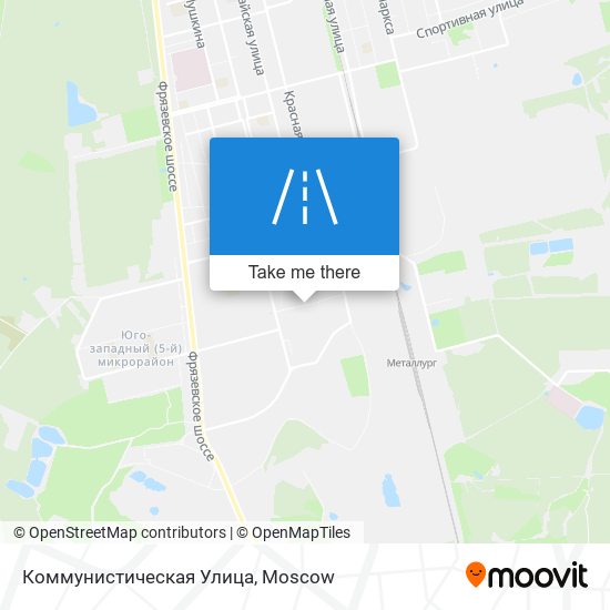 Коммунистическая Улица map