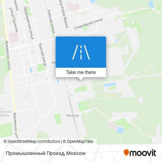 Промышленный Проезд map