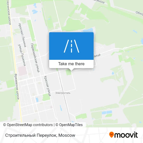 Строительный Переулок map