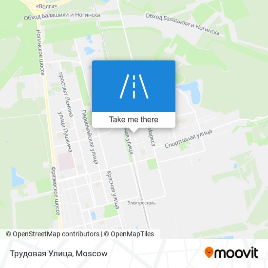 Трудовая Улица map