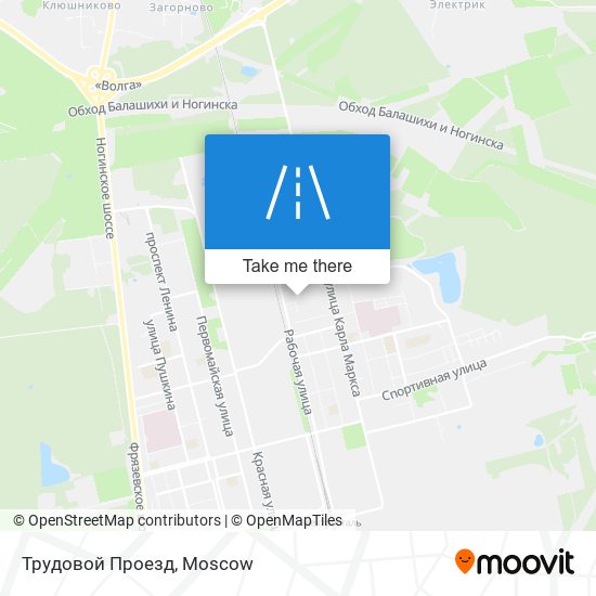 Трудовой Проезд map