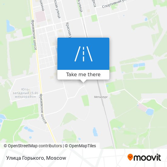 Улица Горького map