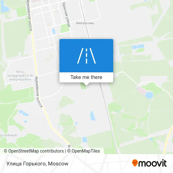 Улица Горького map