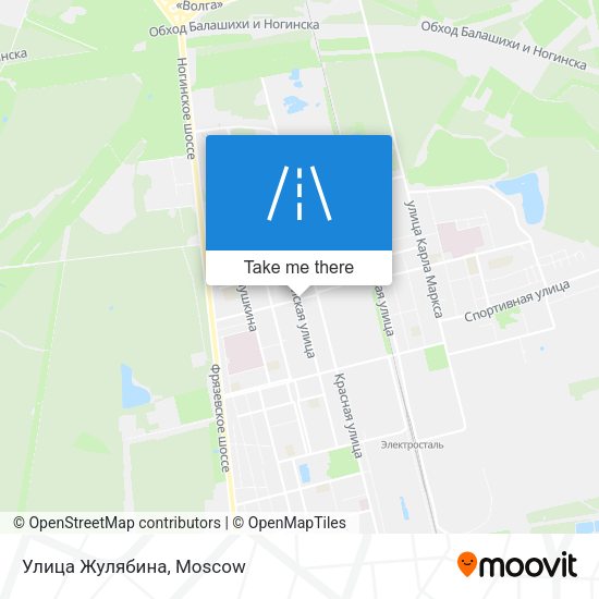 Улица Жулябина map