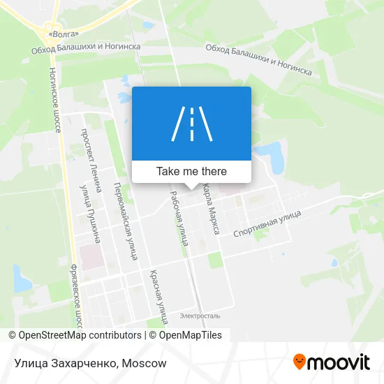 Улица Захарченко map