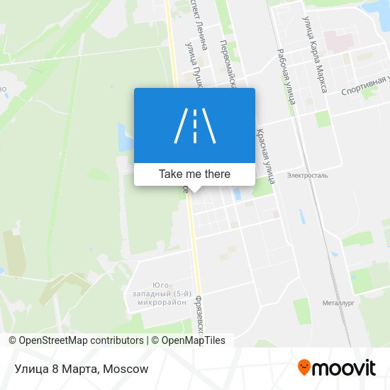 Улица 8 Марта map