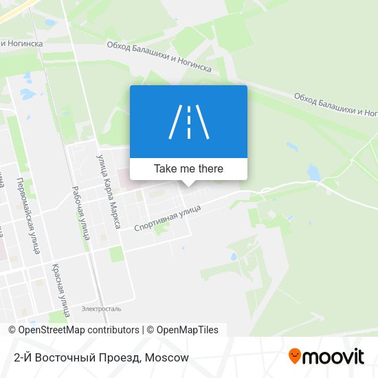 2-Й Восточный Проезд map