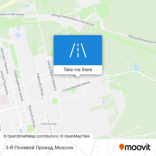 3-Й Полевой Проезд map