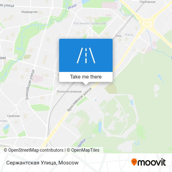 Сержантская Улица map