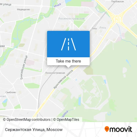 Сержантская Улица map