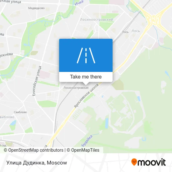 Улица Дудинка map
