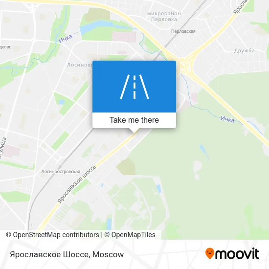 Ярославское Шоссе map