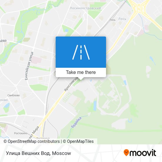 Улица Вешних Вод map