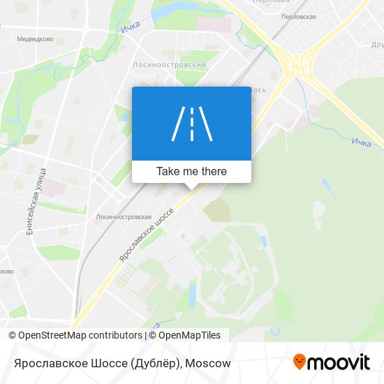 Ярославское Шоссе (Дублёр) map