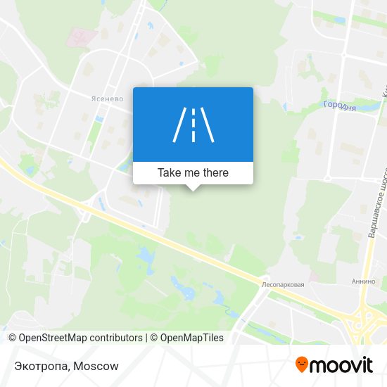 Экотропа map