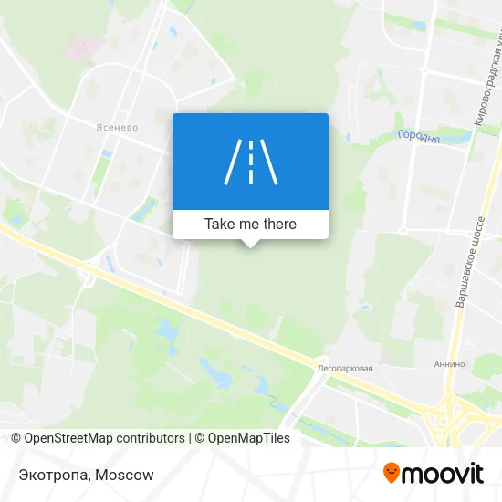 Экотропа map