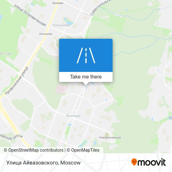 Улица Айвазовского map