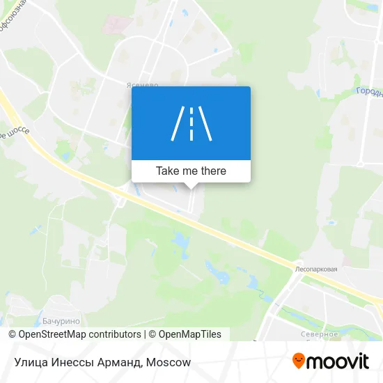 Улица Инессы Арманд map