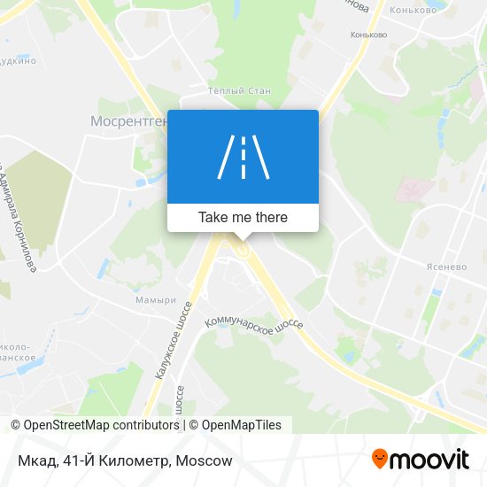 Мкад, 41-Й Километр map