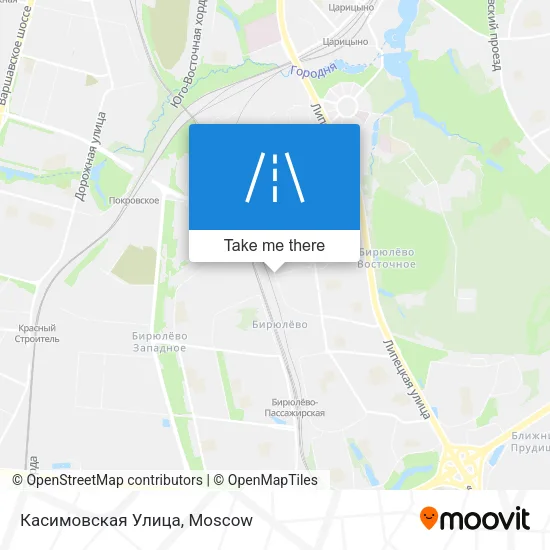 Касимовская Улица map