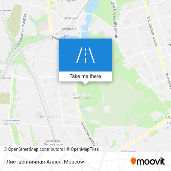 Лиственничная Аллея map