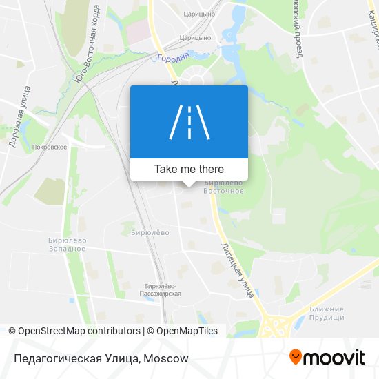 Педагогическая Улица map