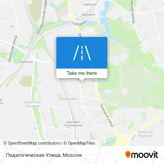 Педагогическая Улица map