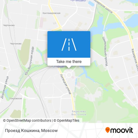 Проезд Кошкина map