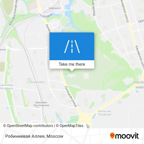Робиниевая Аллея map
