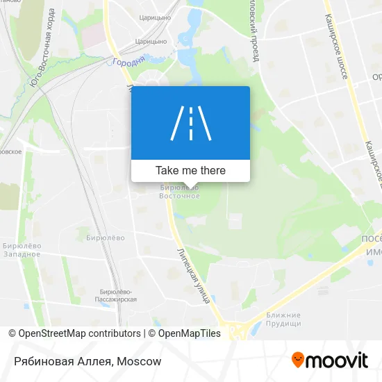 Рябиновая Аллея map