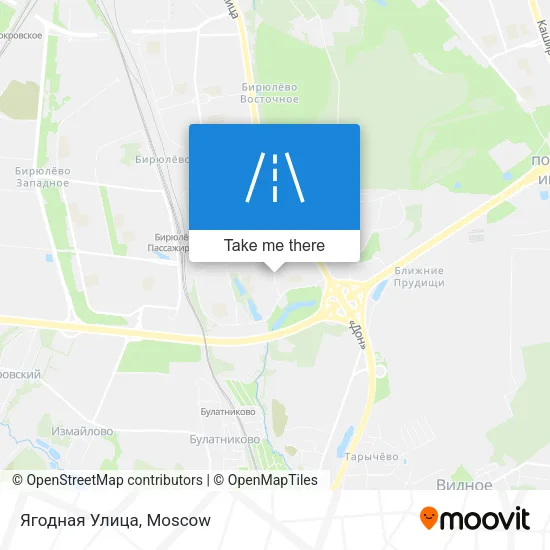 Ягодная Улица map