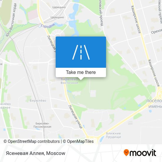 Ясеневая Аллея map